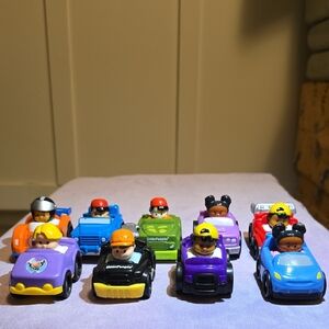 Little People Wheelies Lot